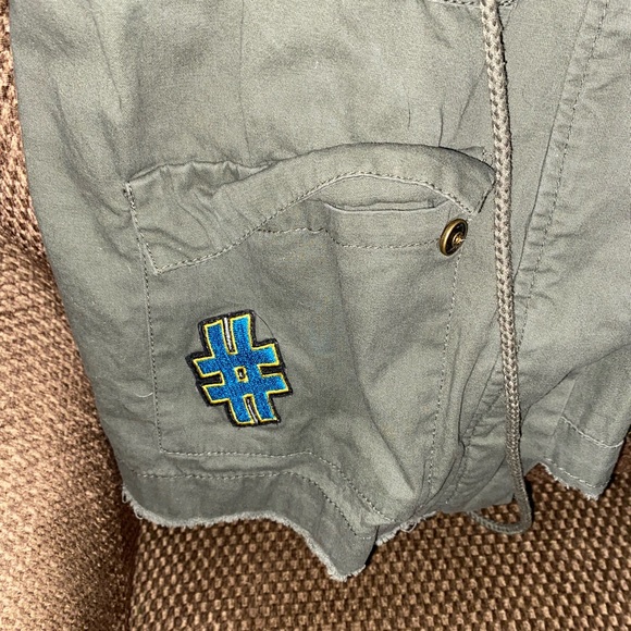 Green utility jacket - Picture 4 of 5